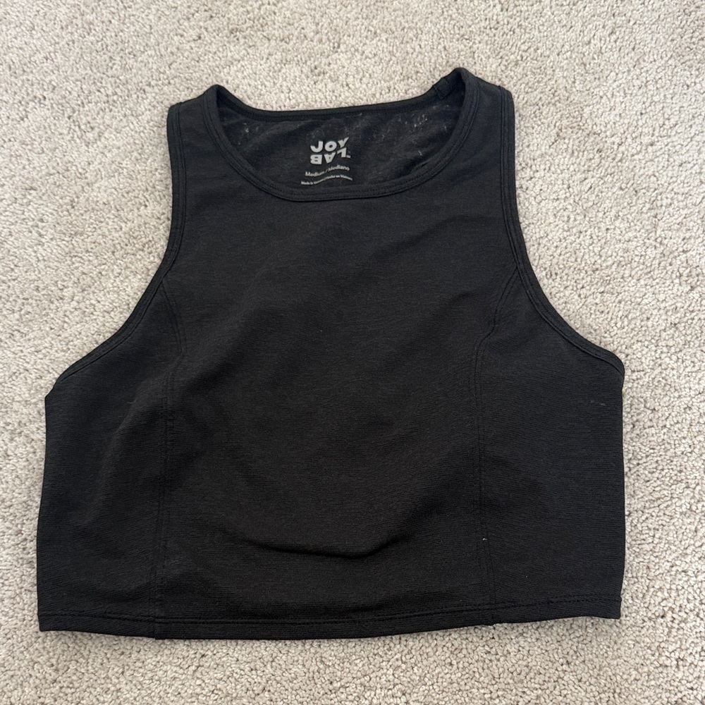 JoyLab Women's Black Long Line Bra